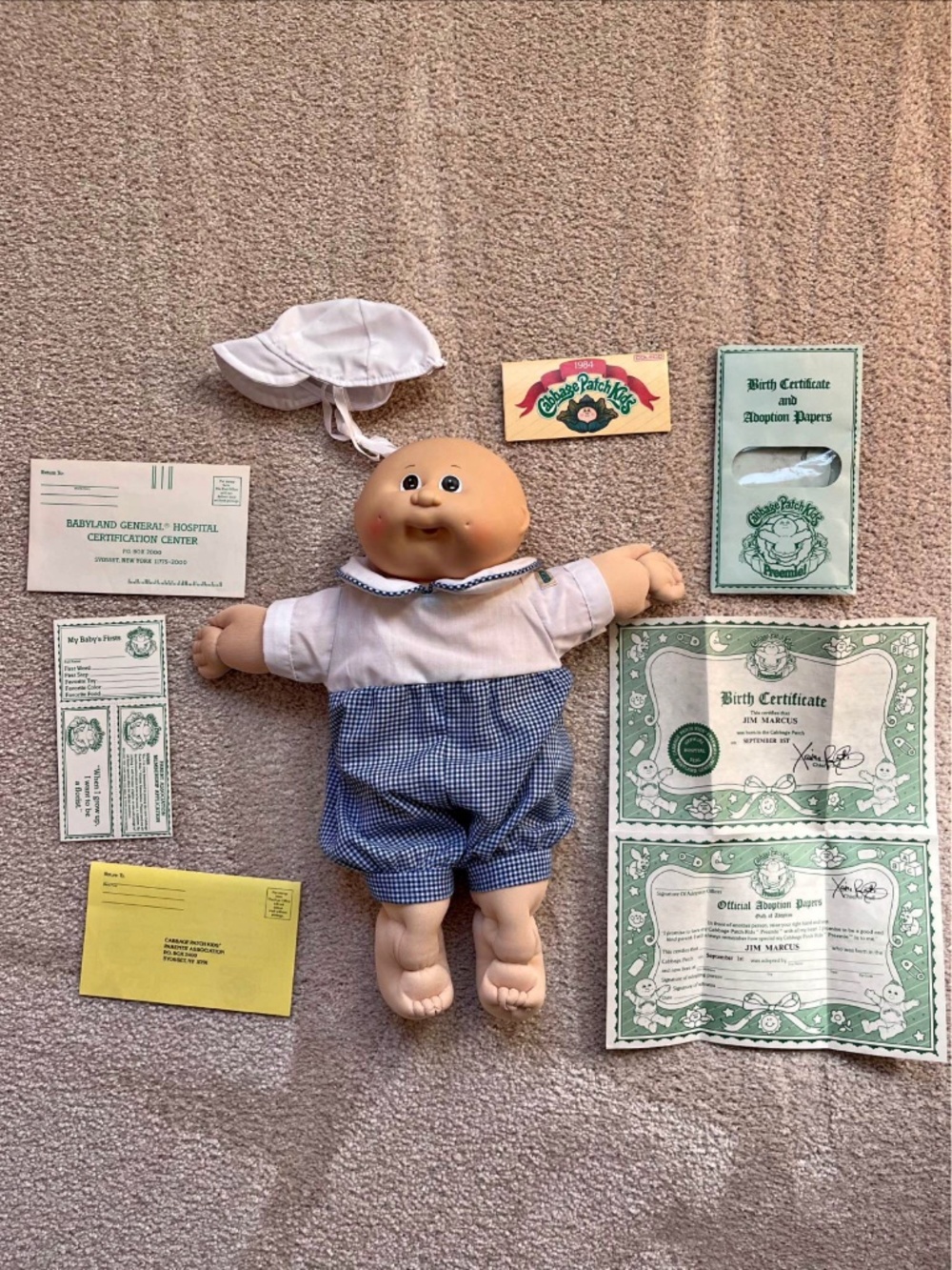 Vintage Cabbage Patch Kid 1978-1982 - Picture 1 of 7